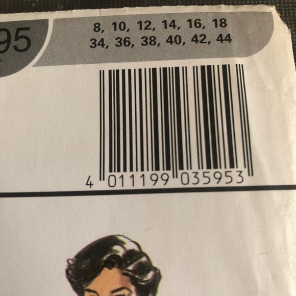 Burda 3596 Sewing Pattern for Jackets - 8 to 18- uncut - Picture 5 of 8